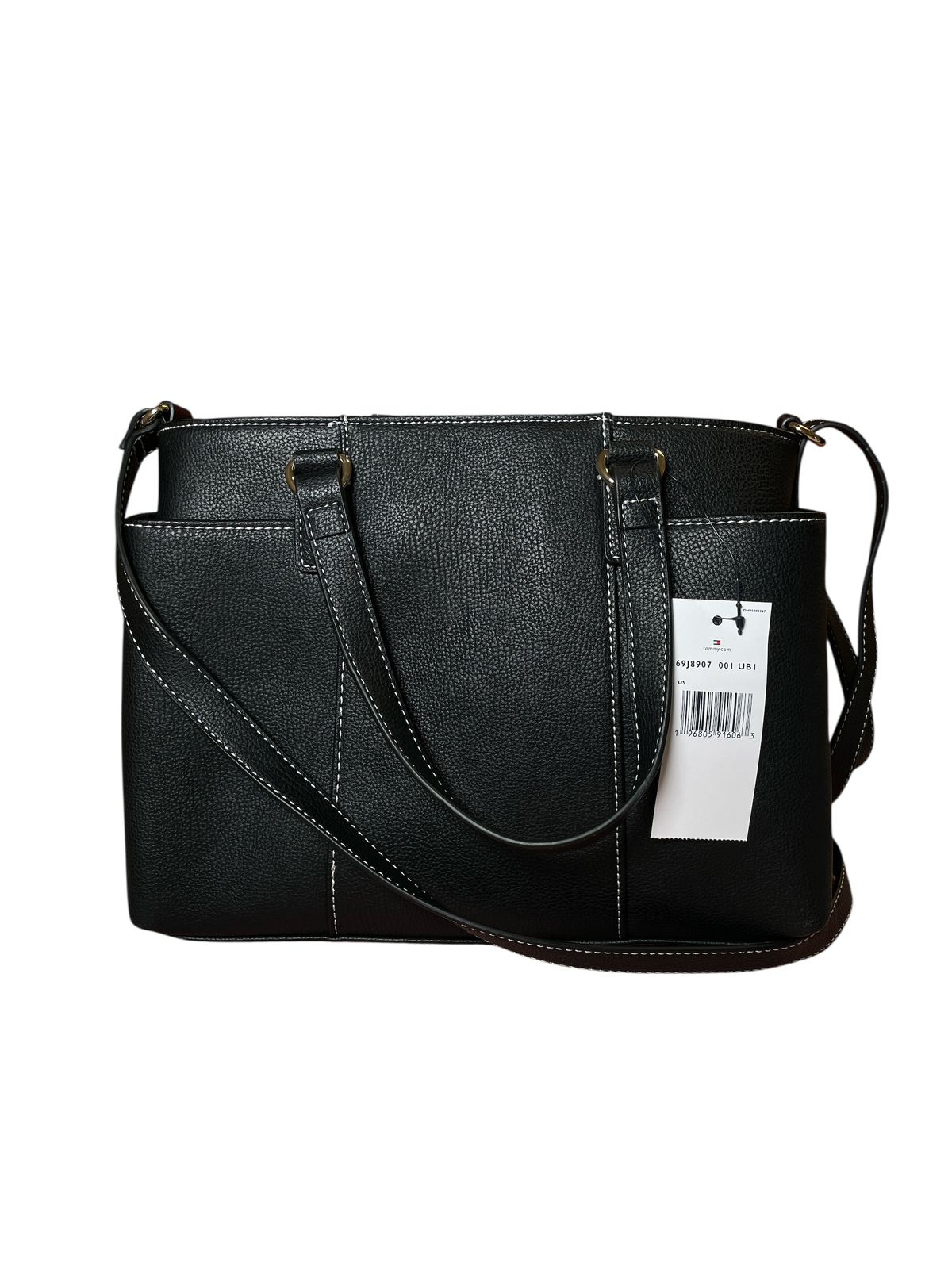 Bolsa Tommy Hilfiger Negra |Estilo Clásico, Elegancia Atemporal