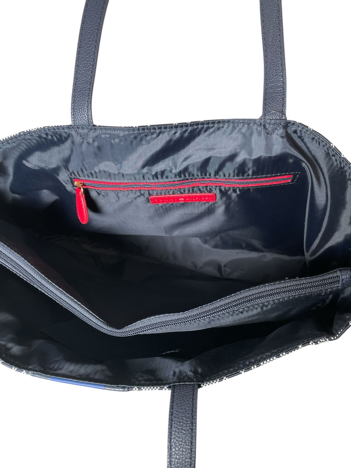 Bolsa Tommy Hilfiger Azul Marino Tote | Icono Clásico con Toque Moderno