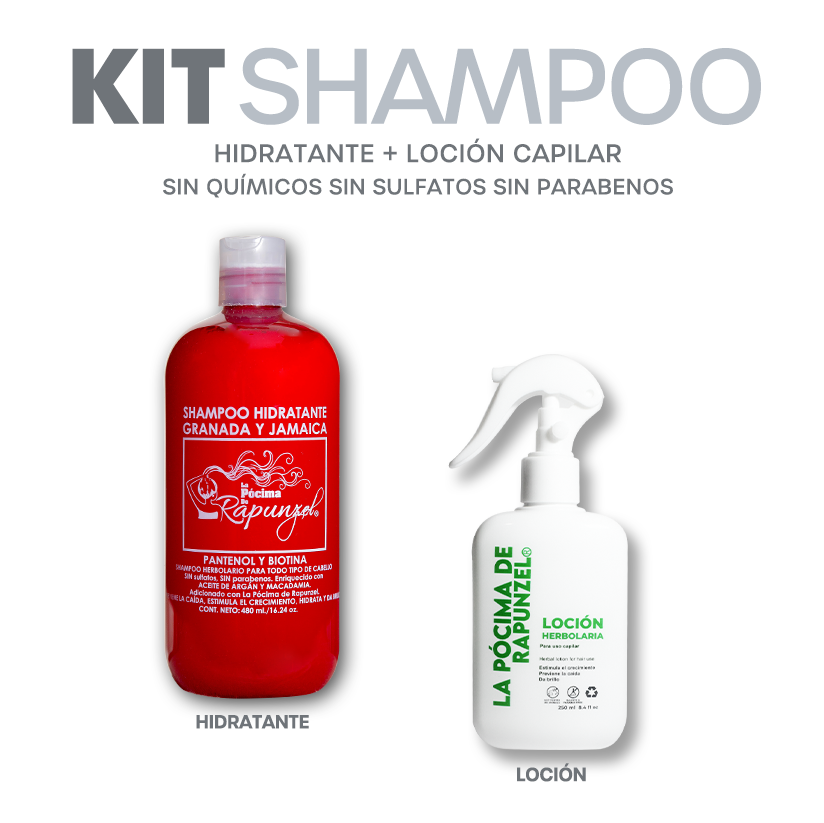 KIT SHAMPOO ANTI CAIDA DAMA