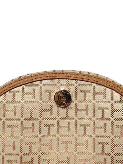 Bolsa Crossbody Tommy Hilfiger Monograma Beige | Estilo Clásico, Tamaño Ideal