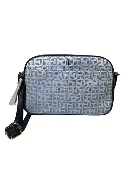 Bolsa Tommy Hilfiger Azul Monograma | Estilo y Elegancia Casual