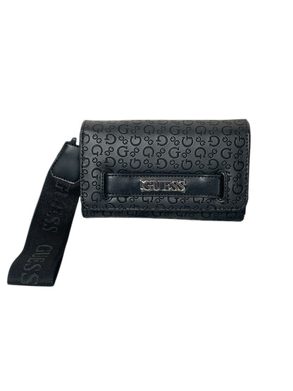 Monedero Guess Negro con Correa