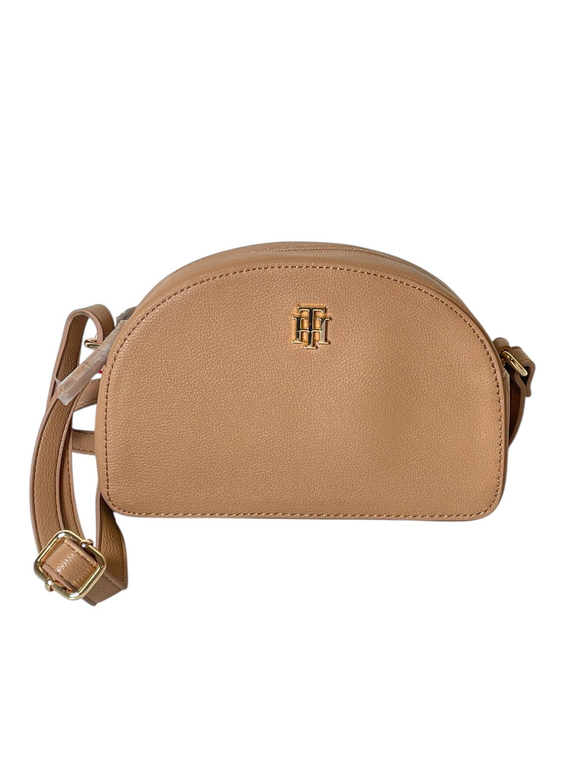Bolsa Crossbody Tommy Hilfiger Camel | Elegancia Minimalista y Versátil