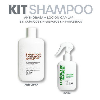 KIT SHAMPOO ANTI CAIDA DAMA