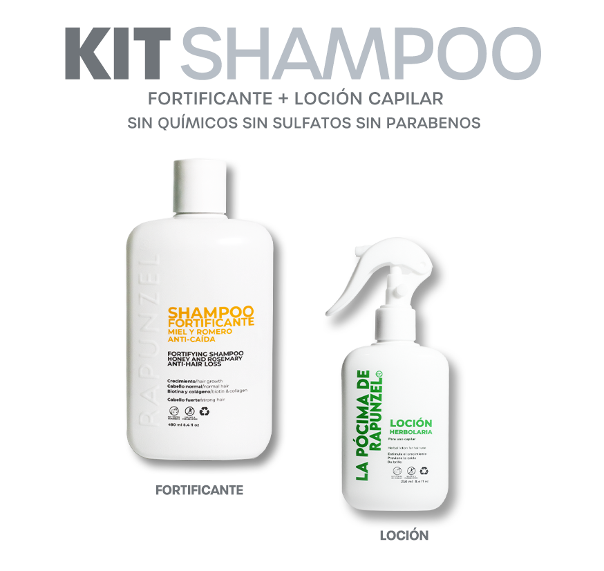 KIT SHAMPOO ANTI CAIDA DAMA