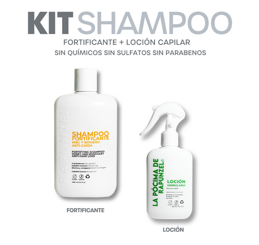 KIT SHAMPOO ANTI CAIDA DAMA