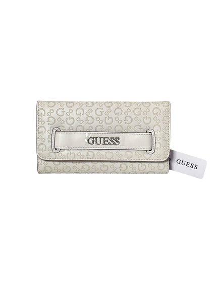 Cartera Guess Doble Broche con Logo Grabado