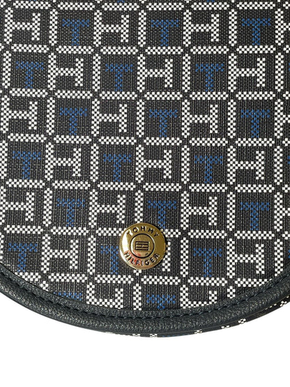 Bolsa Tommy Hilfiger Crossbody Medallón Monograma Azul Marino