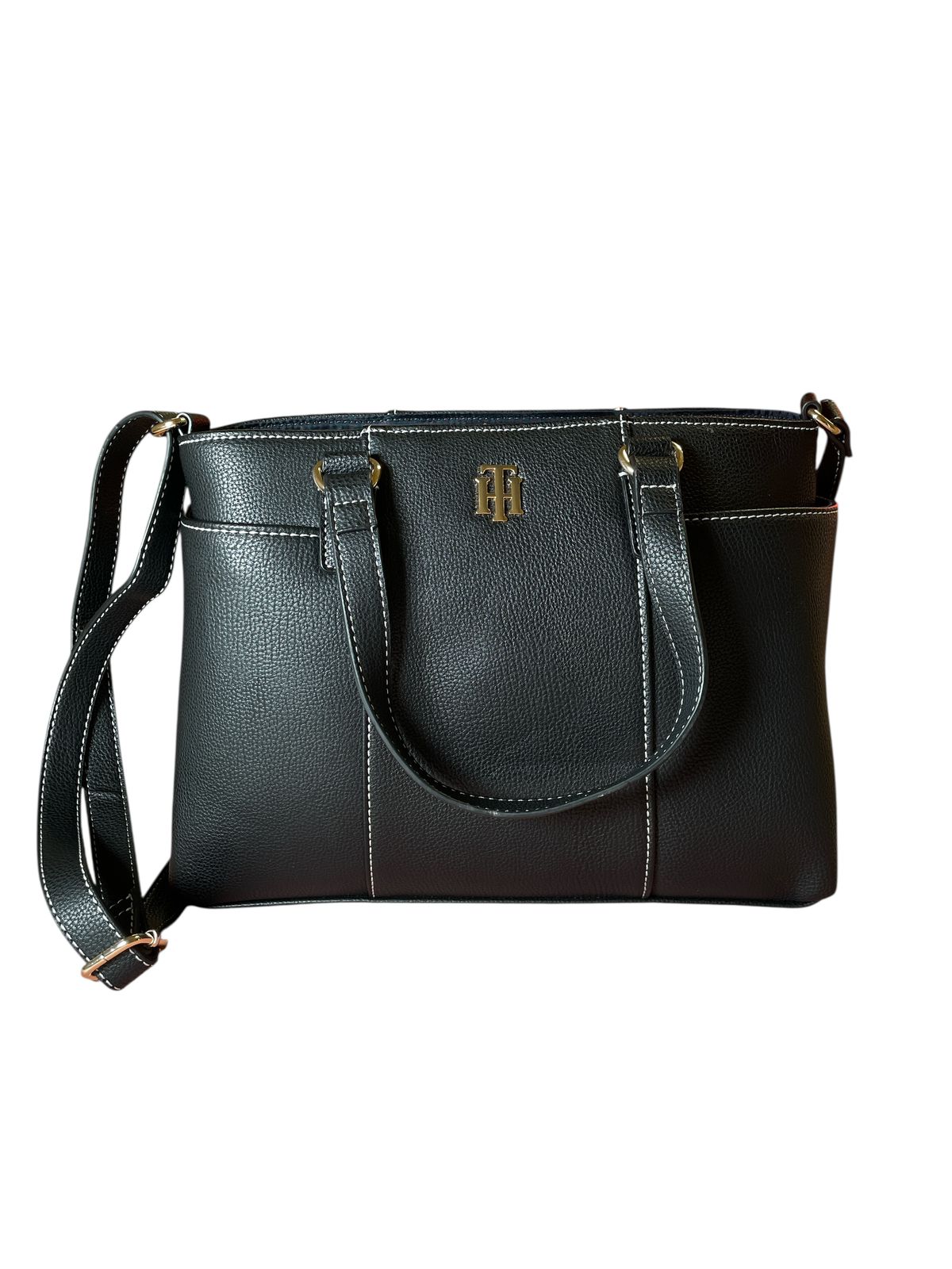 Bolsa Tommy Hilfiger Negra |Estilo Clásico, Elegancia Atemporal