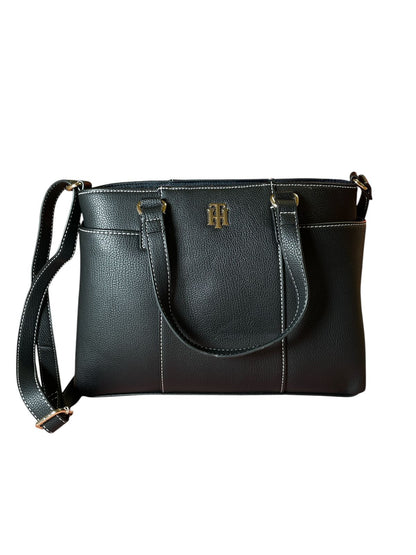 Bolsa Tommy Hilfiger Negra |Estilo Clásico, Elegancia Atemporal