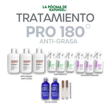 TRATAMIENTO PRO 180 PAQUETE PARA 6 MESES