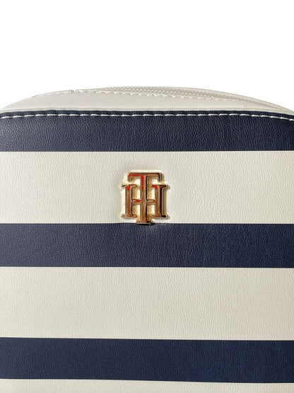 Bolsa Crossbody Tommy Hilfiger Rayas Navy | Estilo Náutico Elegante