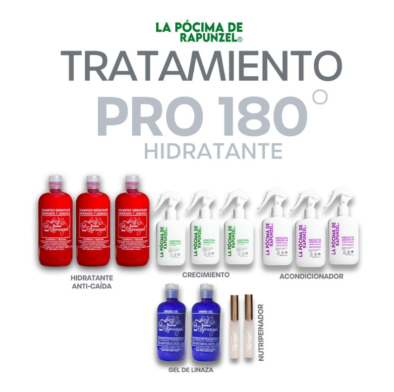 TRATAMIENTO PRO 180 PAQUETE PARA 6 MESES